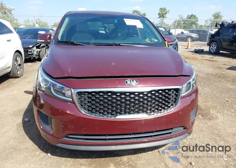 2017 Kia Sedona Lx из США, поврежденный, VIN KNDMB5C13H6309743